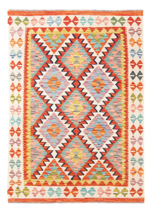 Kelim Carpet - Splash - 150 x 101 cm - flerfärgad