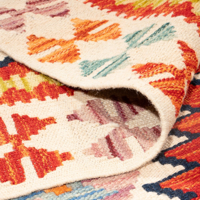 Kelim Carpet - Splash - 150 x 101 cm - flerfärgad