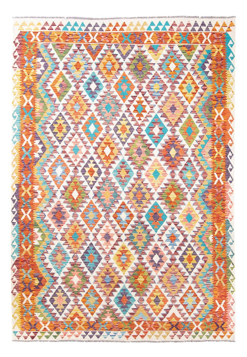 Kelim Carpet - Splash - 290 x 205 cm - flerfärgad