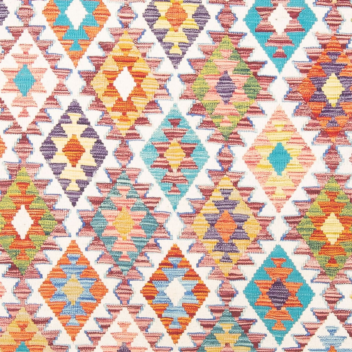 Kelim Carpet - Splash - 290 x 205 cm - flerfärgad