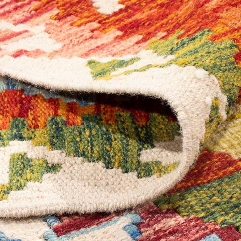 Kelim Carpet - Splash - 290 x 205 cm - flerfärgad