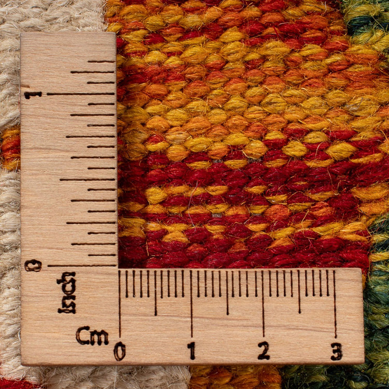 Kelim Carpet - Splash - 290 x 205 cm - flerfärgad