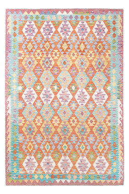Kelim Carpet - Splash - 298 x 199 cm - flerfärgad