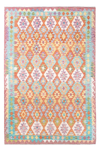 Kelim Carpet - Splash - 298 x 199 cm - flerfärgad