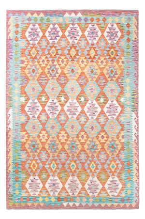 Kelim Carpet - Splash - 298 x 199 cm - flerfärgad