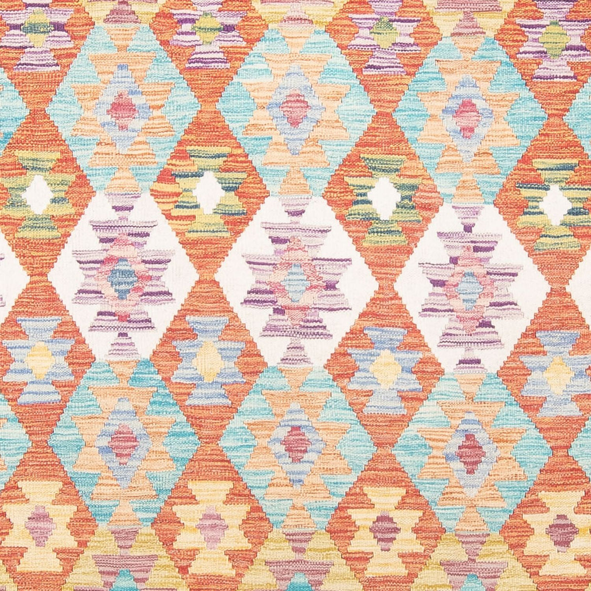 Kelim Carpet - Splash - 298 x 199 cm - flerfärgad