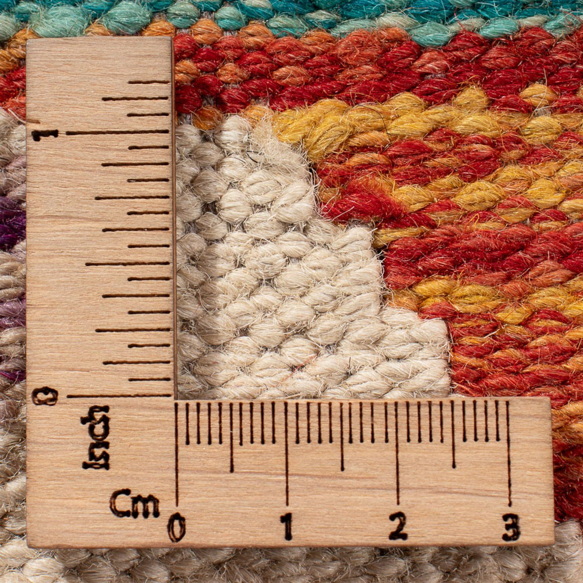 Kelim Carpet - Splash - 298 x 199 cm - flerfärgad