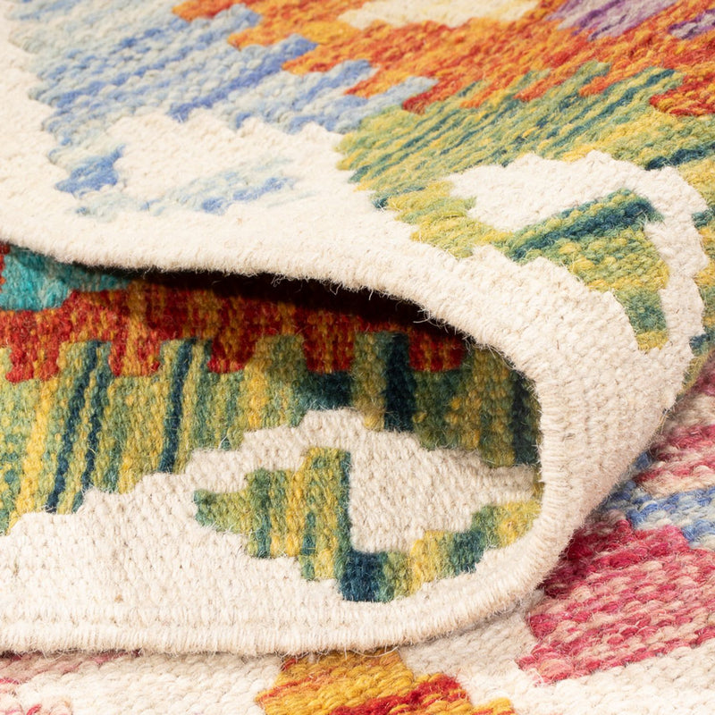 Kelim Carpet - Splash - 291 x 198 cm - flerfärgad