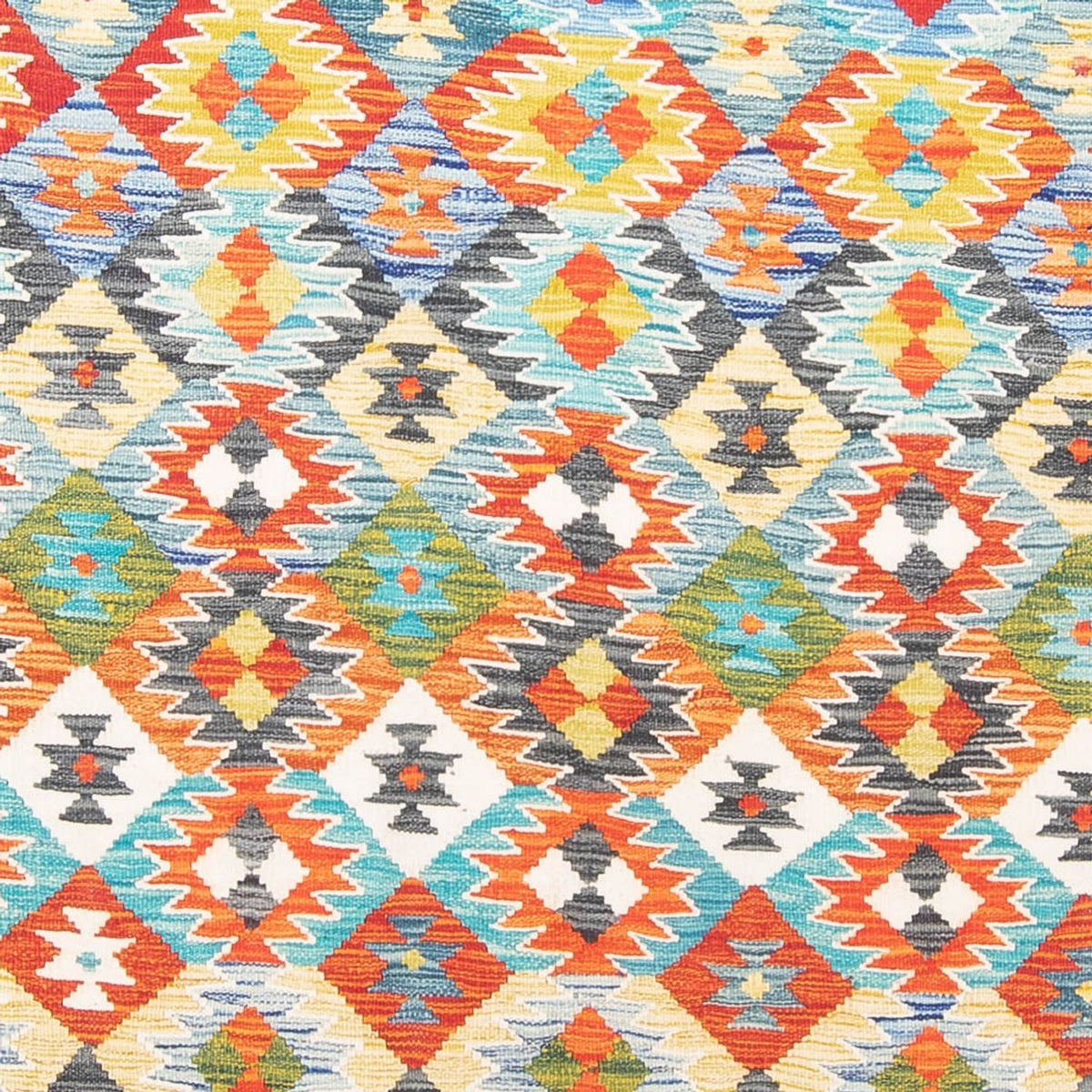 Kelim Carpet - Splash - 290 x 202 cm - flerfärgad