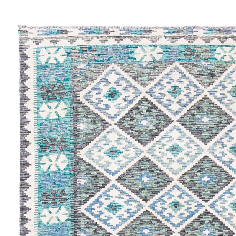 Kelim matta - trendig - 292 x 220 cm - flerfärgad