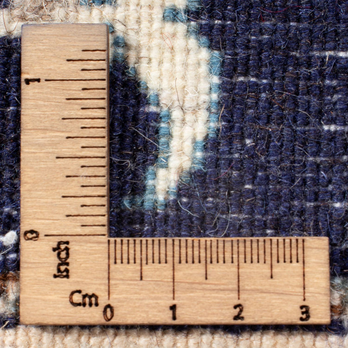 Persisk matta - Nain - 135 x 67 cm - mörkblå