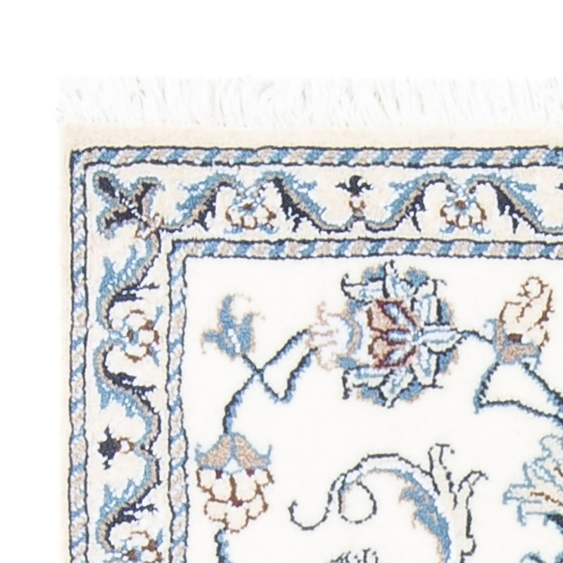 Persisk matta - Nain - 127 x 67 cm - grädde