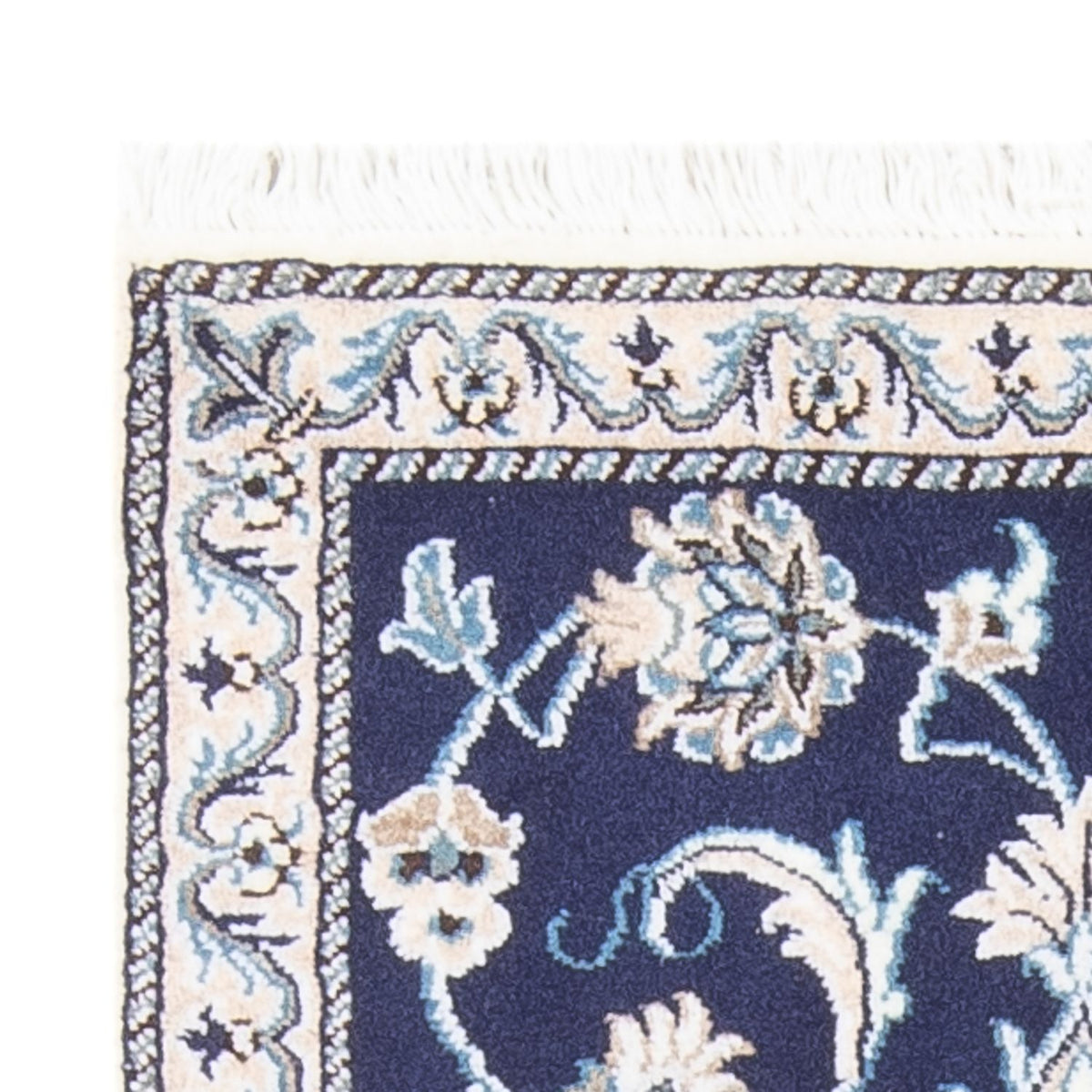 Persisk matta - Nain - 137 x 71 cm - mörkblå