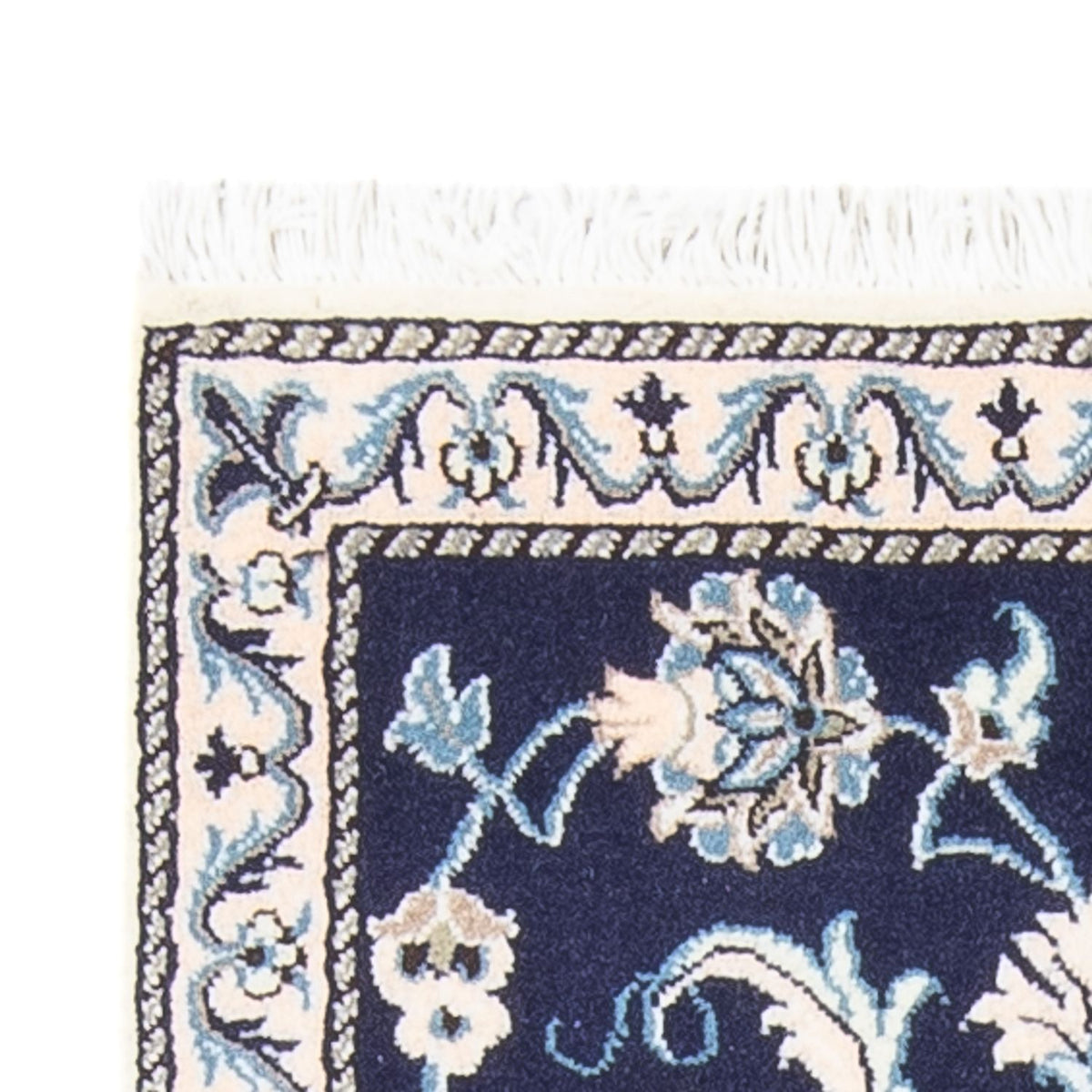 Persisk matta - Nain - 134 x 67 cm - mörkblå