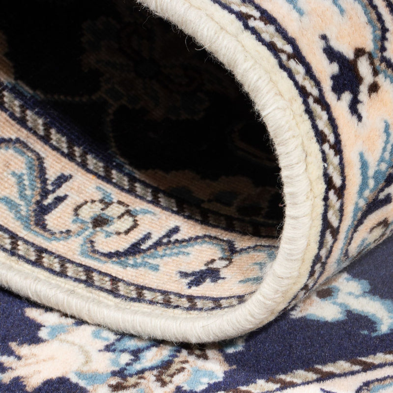 Persisk matta - Nain - 134 x 67 cm - mörkblå