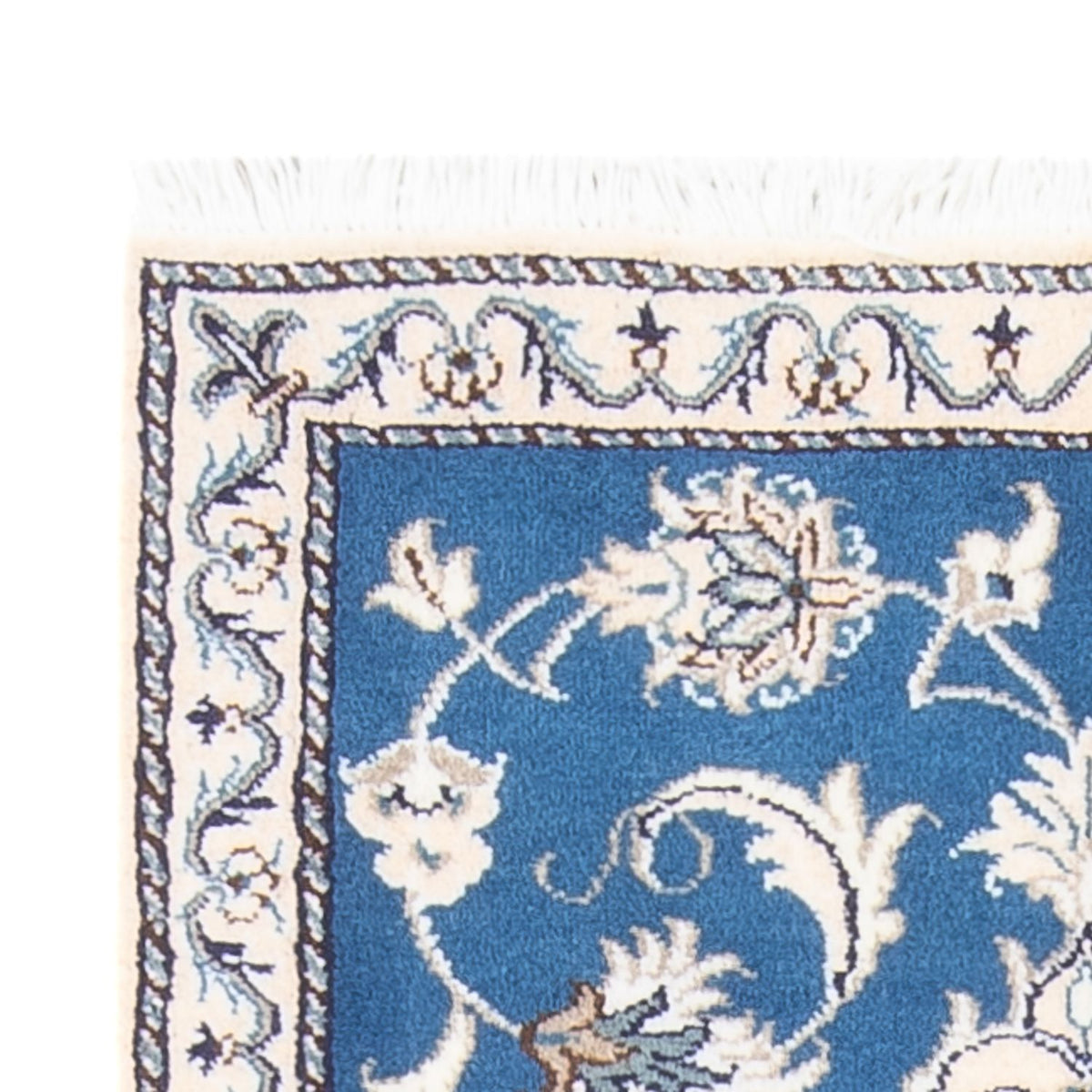 Persisk matta - Nain - 137 x 69 cm - blå