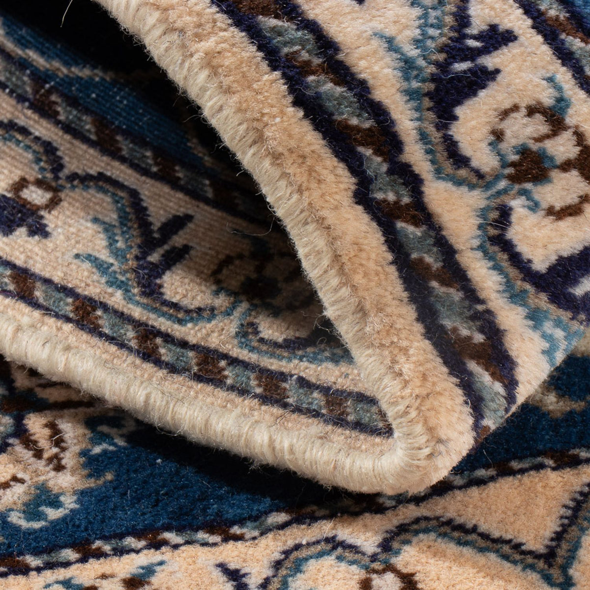 Persisk matta - Nain - 137 x 69 cm - blå