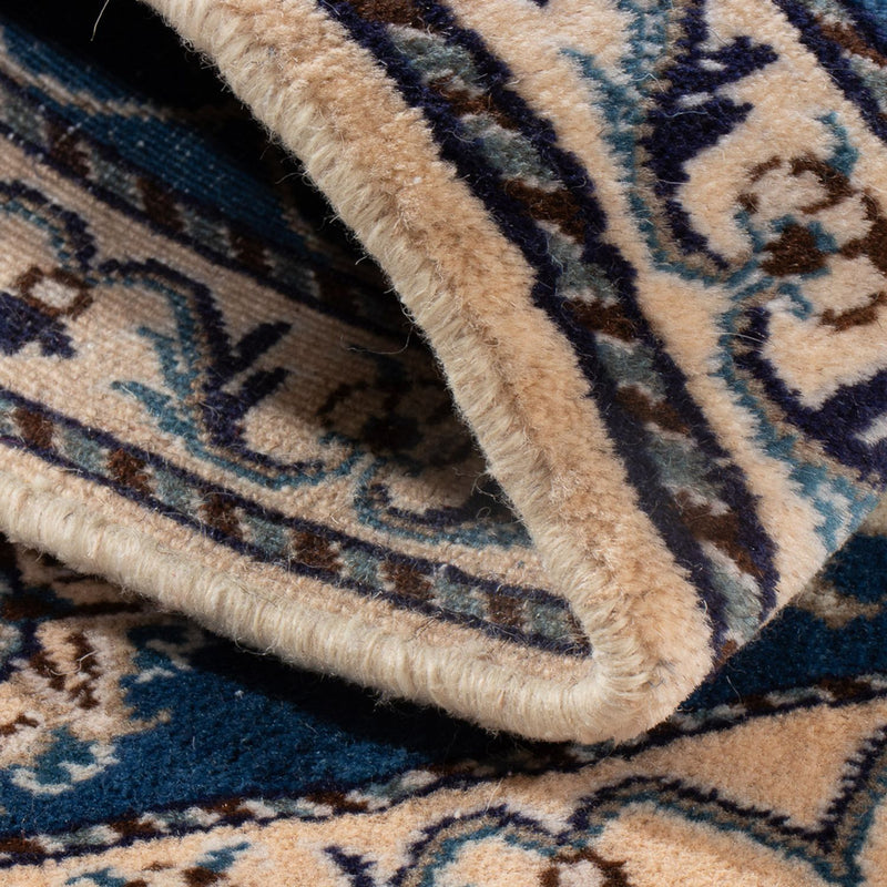 Persisk matta - Nain - 137 x 69 cm - blå