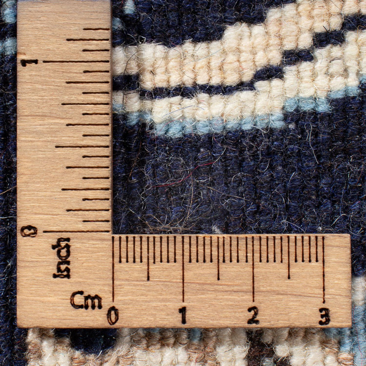 Persisk matta - Nain - 137 x 67 cm - mörkblå