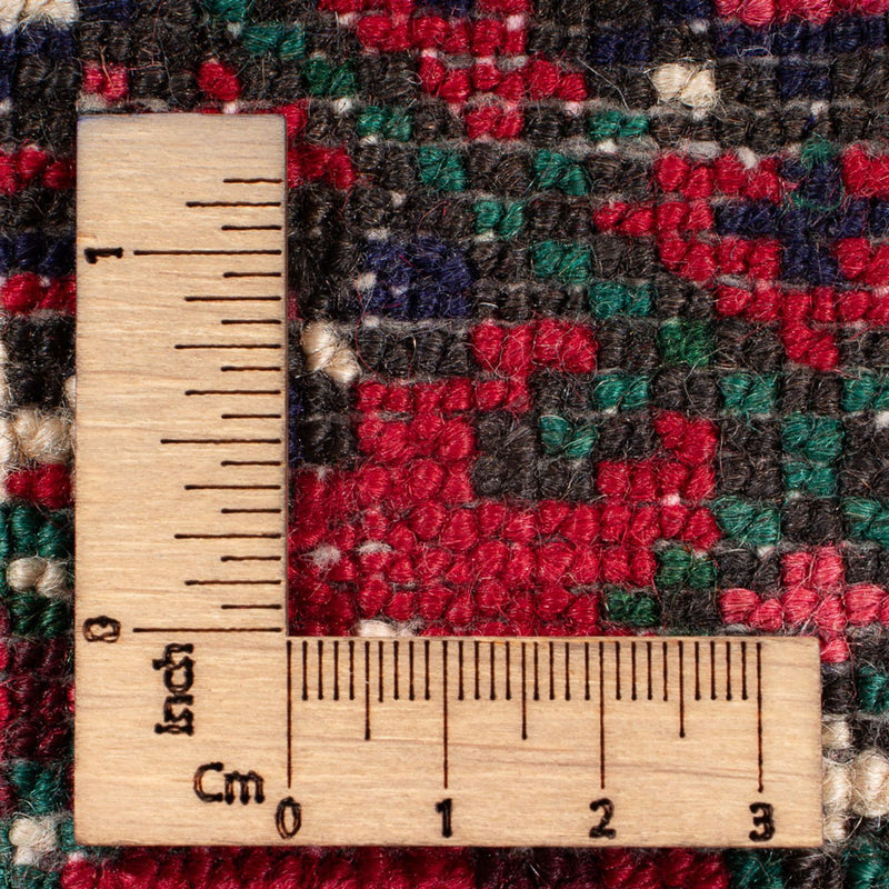 Persisk matta - Nomadic - 122 x 80 cm - mörkröd