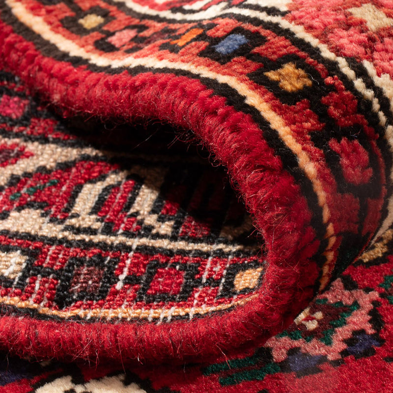 Persisk matta - Nomadic - 128 x 82 cm - mörkröd