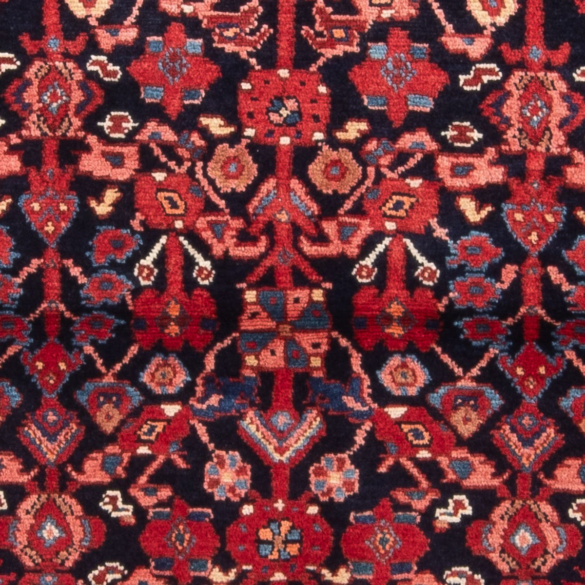 Persisk matta - Nomadic - 144 x 114 cm - mörkblå