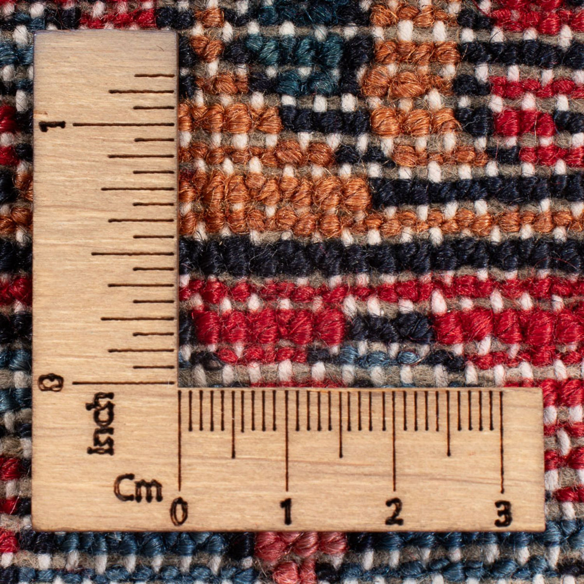 Persisk matta - Nomadic - 144 x 114 cm - mörkblå