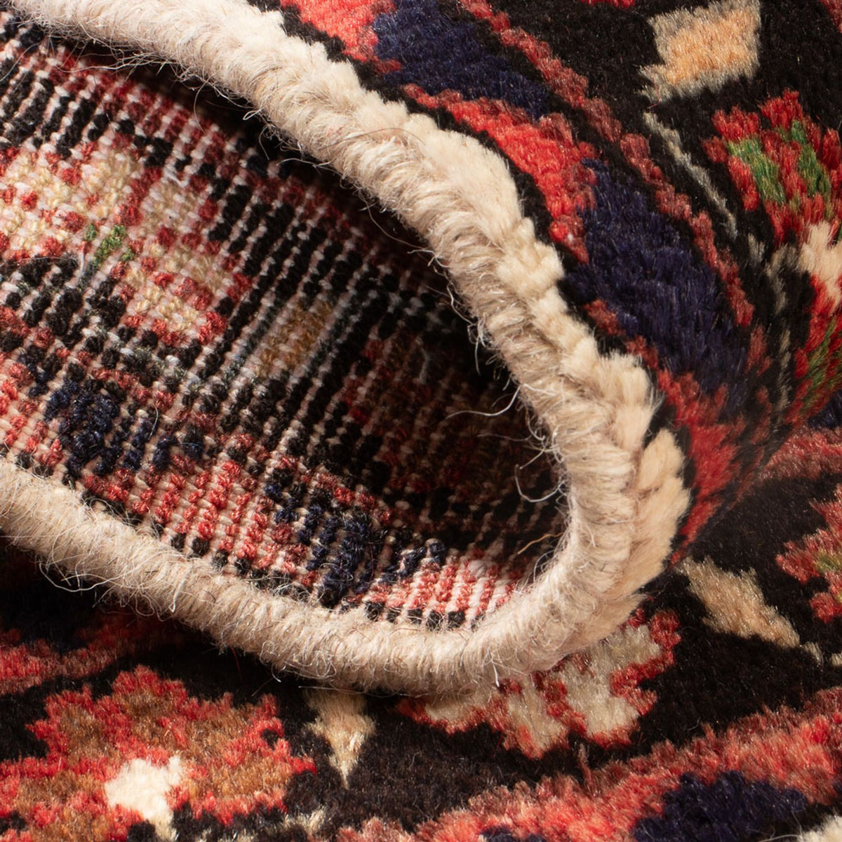 Persisk matta - Nomadic - 68 x 52 cm - grädde