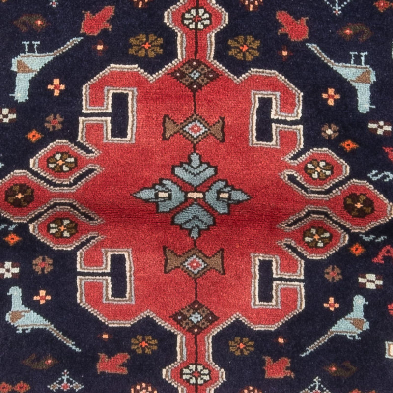 Persisk matta - Nomadic - 150 x 100 cm - mörkblå