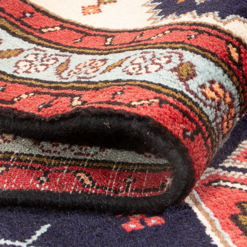 Persisk matta - Nomadic - 150 x 100 cm - mörkblå