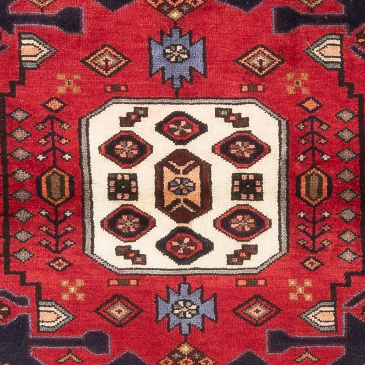 Persisk matta - Nomadic - 161 x 110 cm - mörkblå