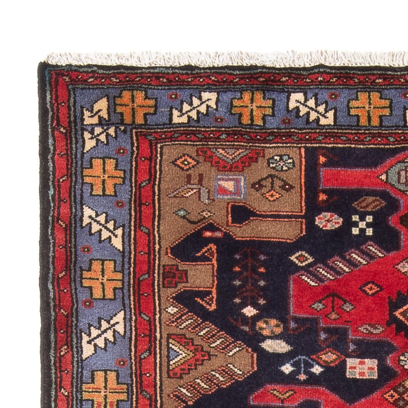 Persisk matta - Nomadic - 161 x 110 cm - mörkblå