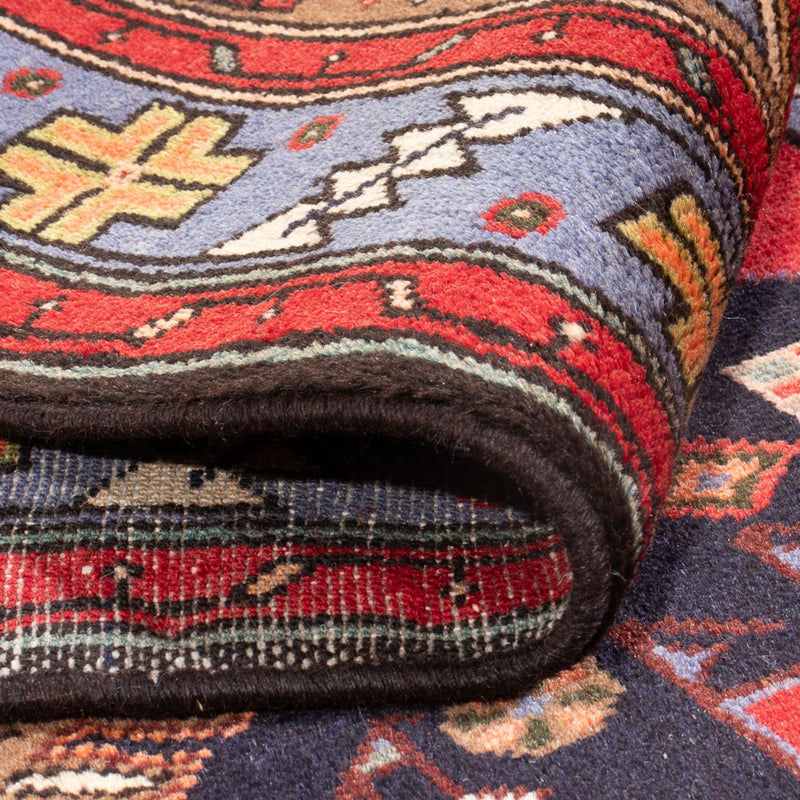 Persisk matta - Nomadic - 161 x 110 cm - mörkblå