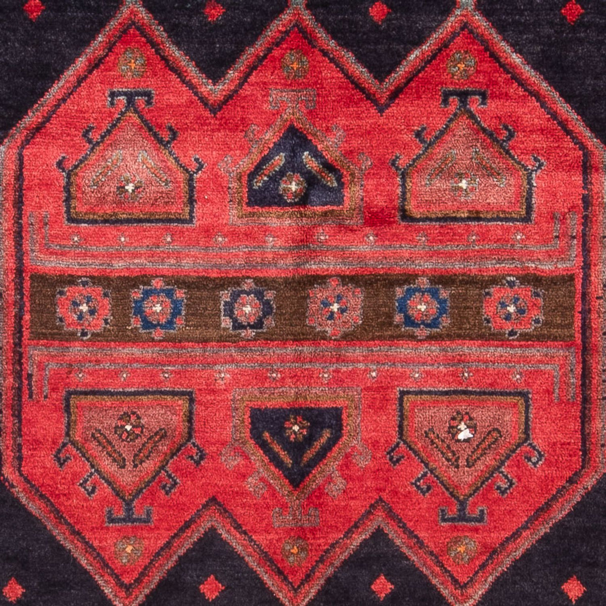 Persisk matta - Nomadic - 225 x 144 cm - mörkblå