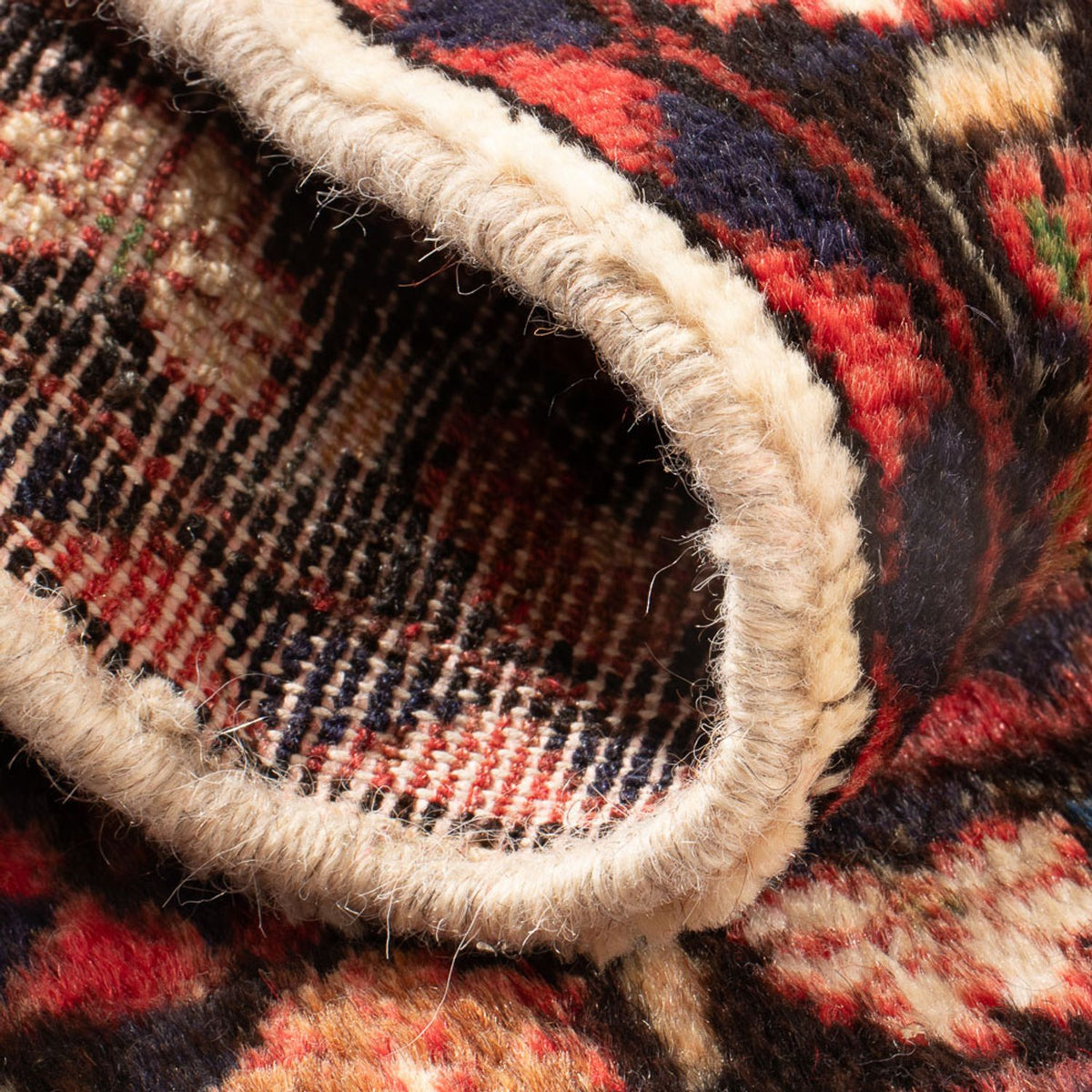 Persisk matta - Nomadic - 70 x 53 cm - grädde