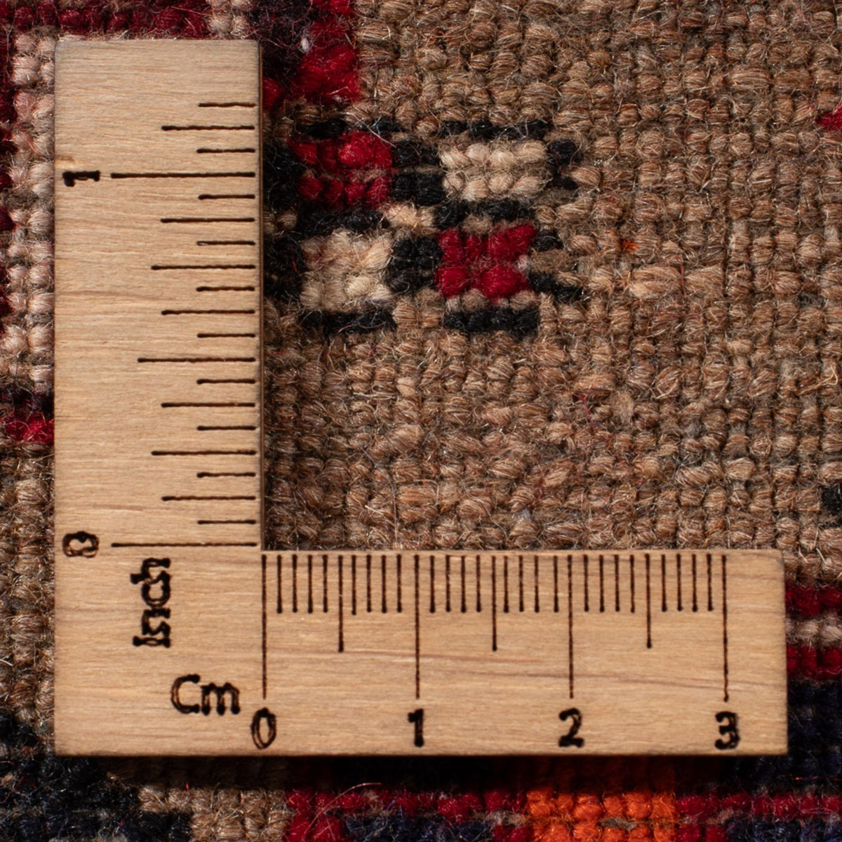 Persisk matta - Nomadic - 72 x 47 cm - brun