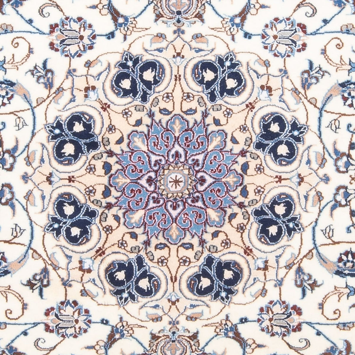 Persisk matta - Nain - Royal - 197 x 130 cm - grädde