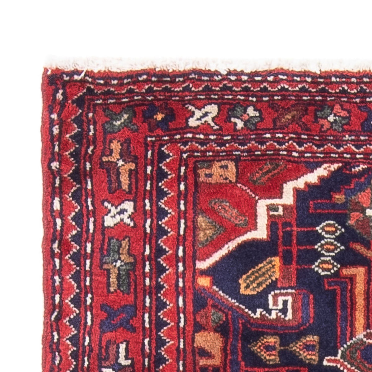 Persisk matta - Nomadic - 129 x 74 cm - mörkblå