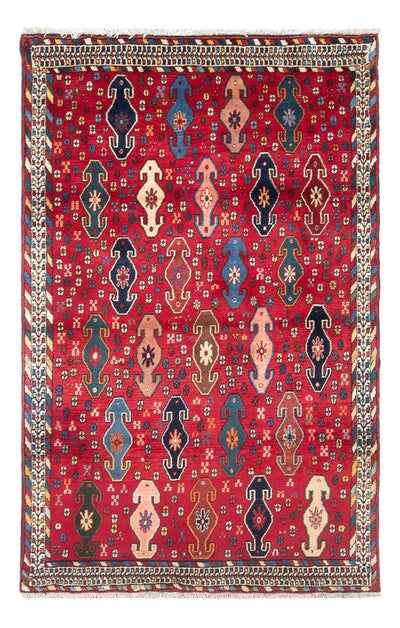 Afshar Sirjan Mattan 110x183cm - Persisk matta - röd