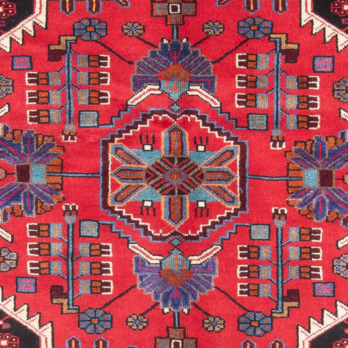 Persisk matta - Nomadic - 207 x 136 cm - röd