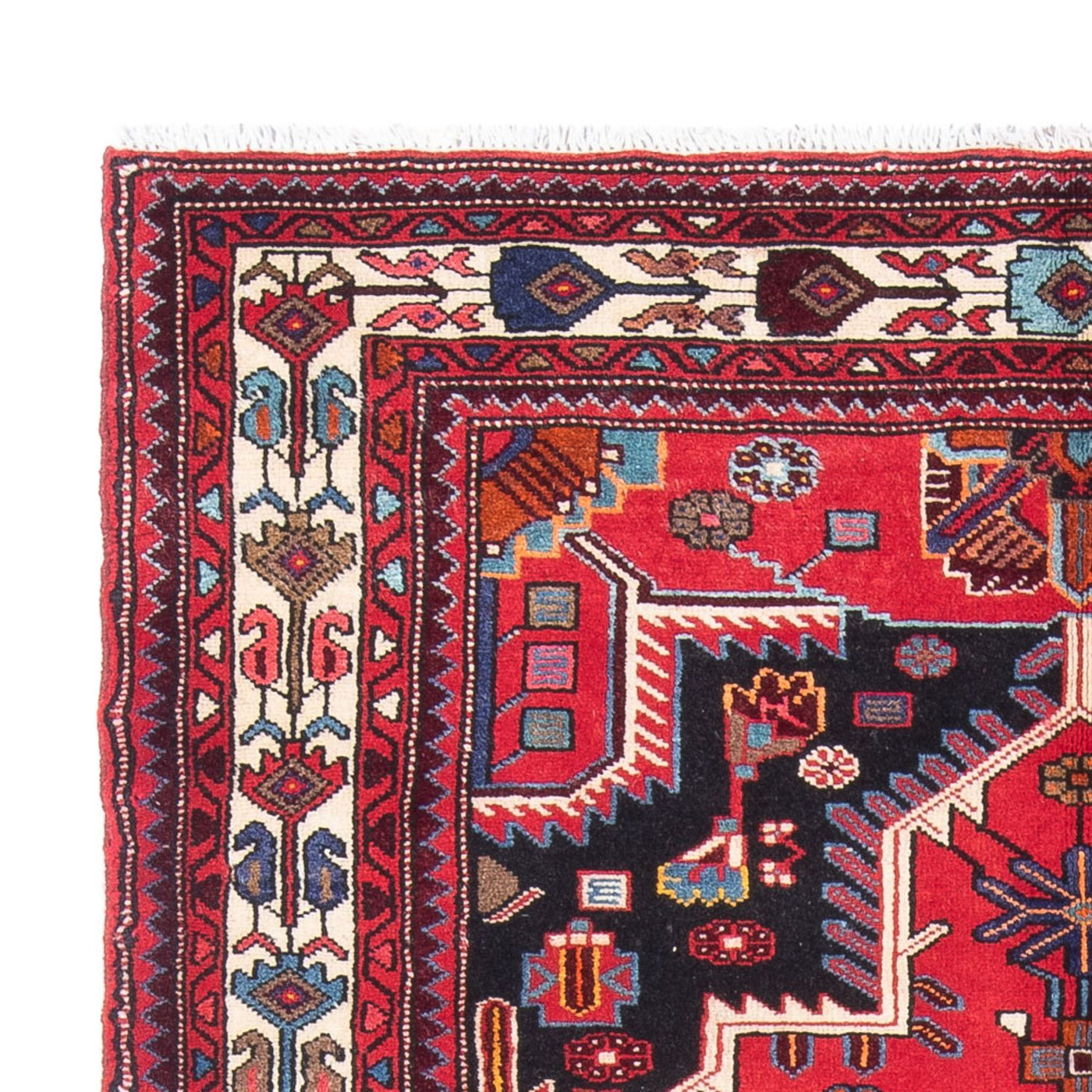 Persisk matta - Nomadic - 207 x 136 cm - röd