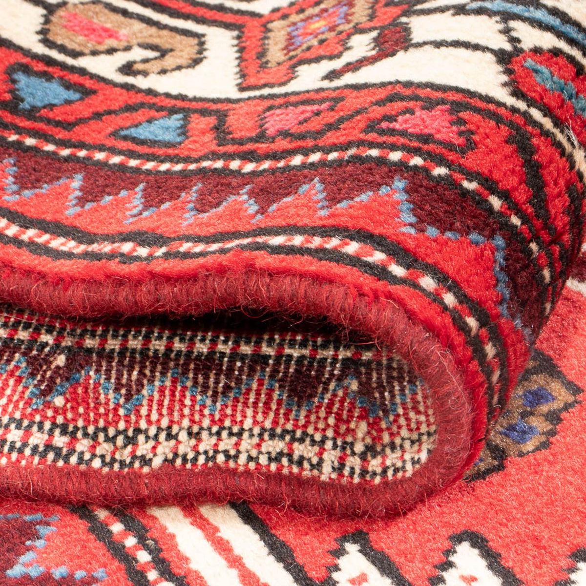 Persisk matta - Nomadic - 207 x 136 cm - röd