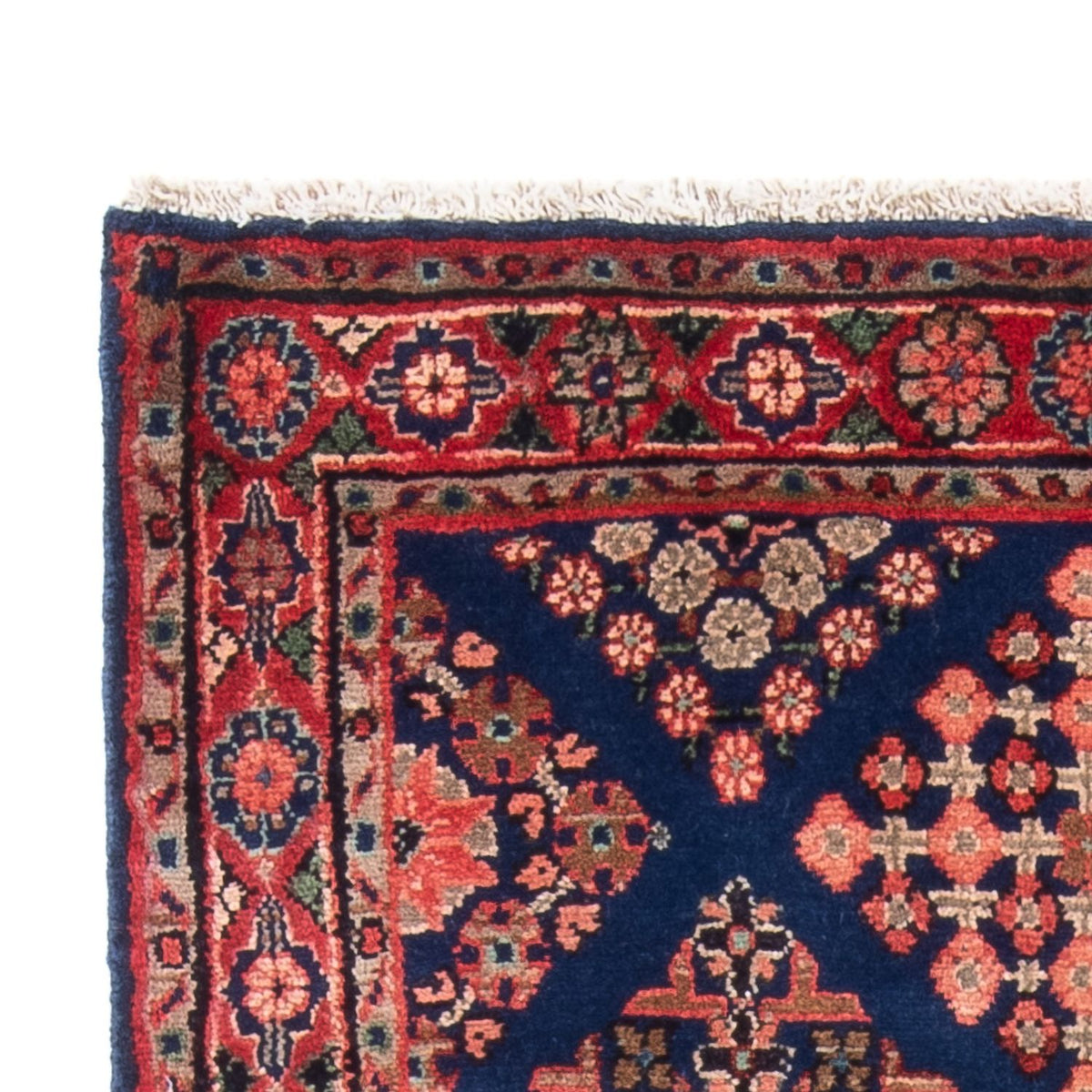 Runner Persisk matta - Nomadic - 204 x 96 cm - mörkblå