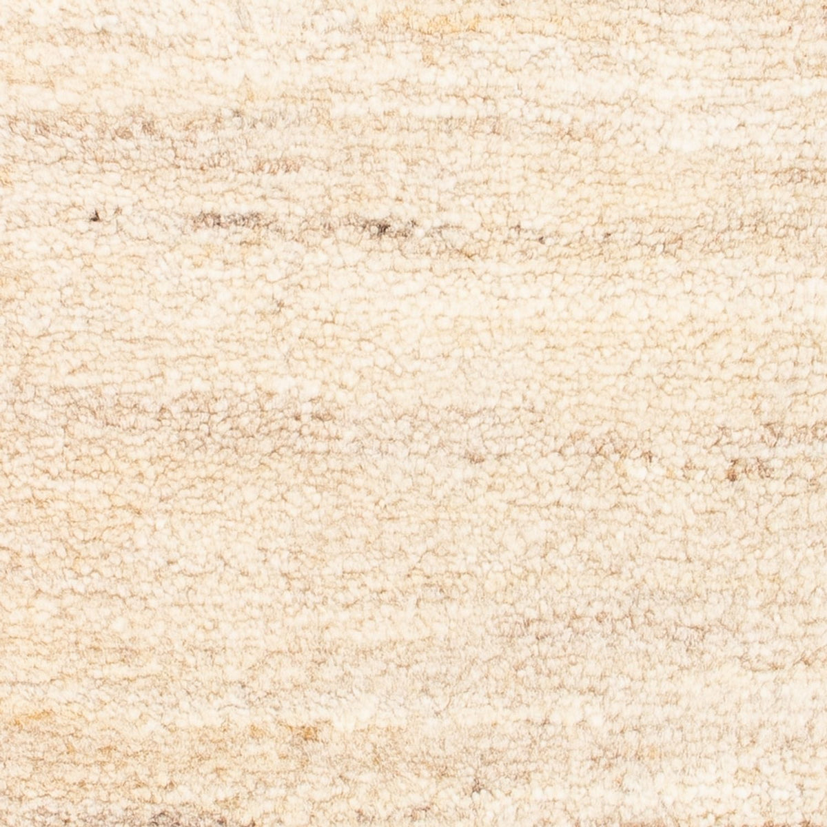 Gabbeh-matta - persisk - 60 x 40 cm - ljusbeige