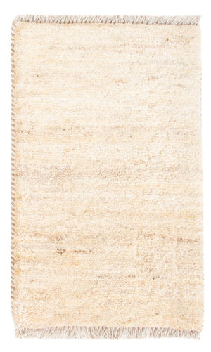 Gabbeh-matta - persisk - 60 x 40 cm - ljusbeige