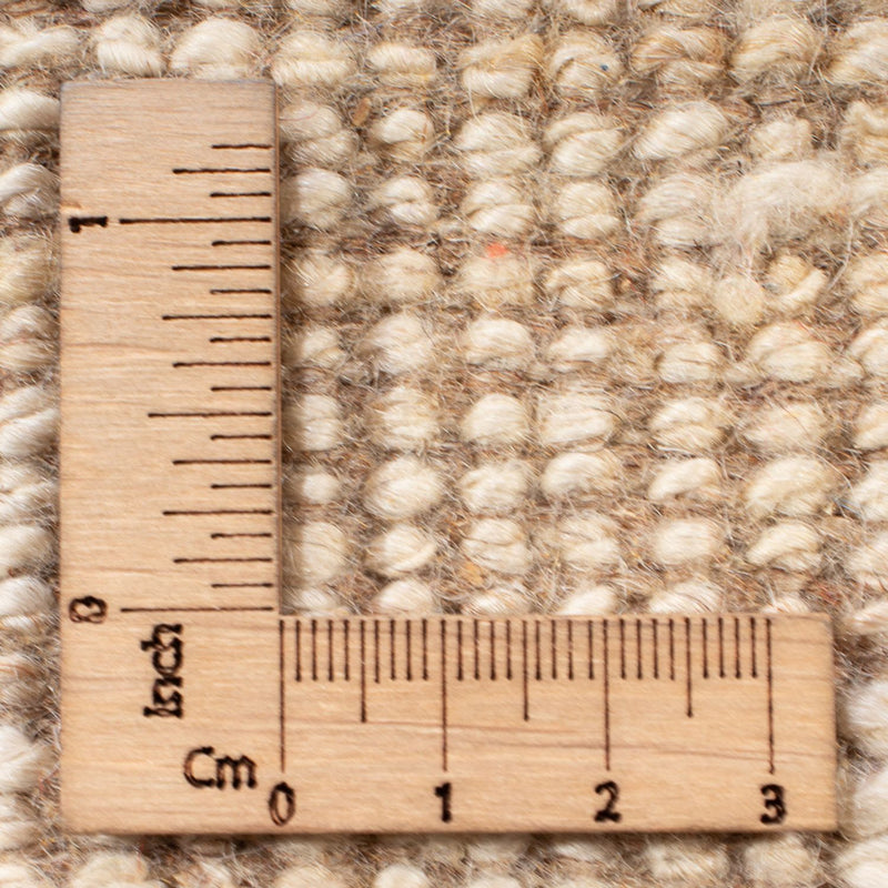 Gabbeh-matta - persisk - 60 x 40 cm - ljusbeige