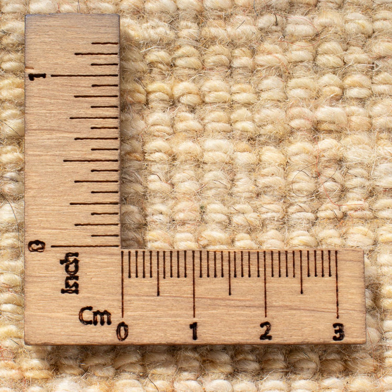 Gabbeh-matta - persisk - 146 x 73 cm - naturvit