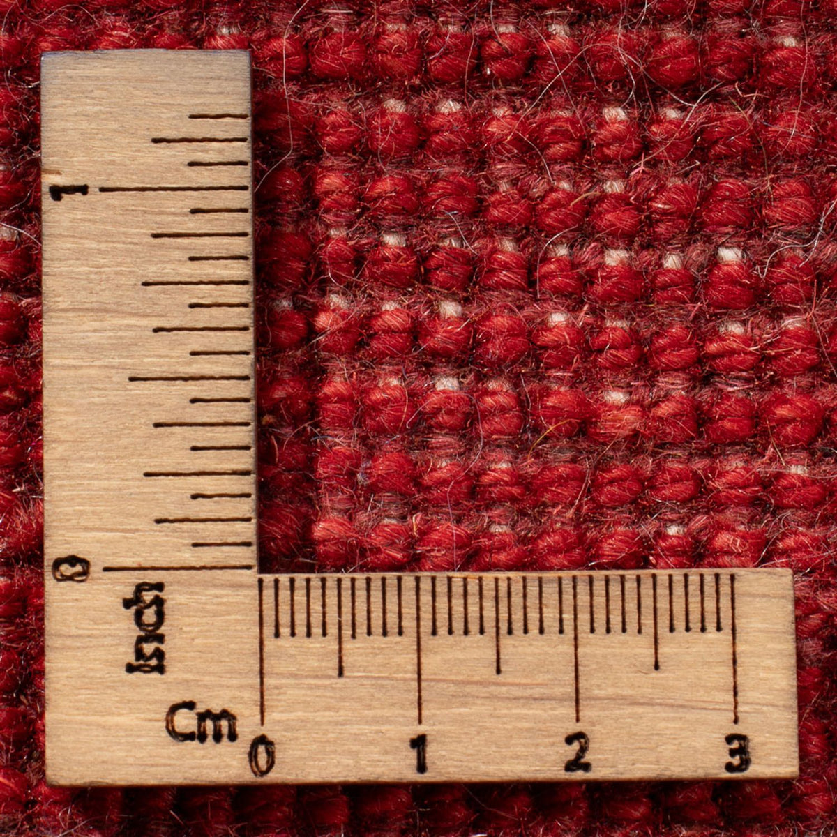 Gabbeh-matta - persisk - 123 x 76 cm - röd