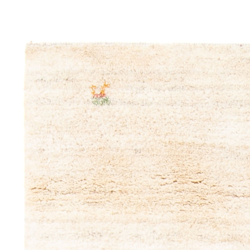 Gabbeh-matta - persisk - 144 x 71 cm - naturvit