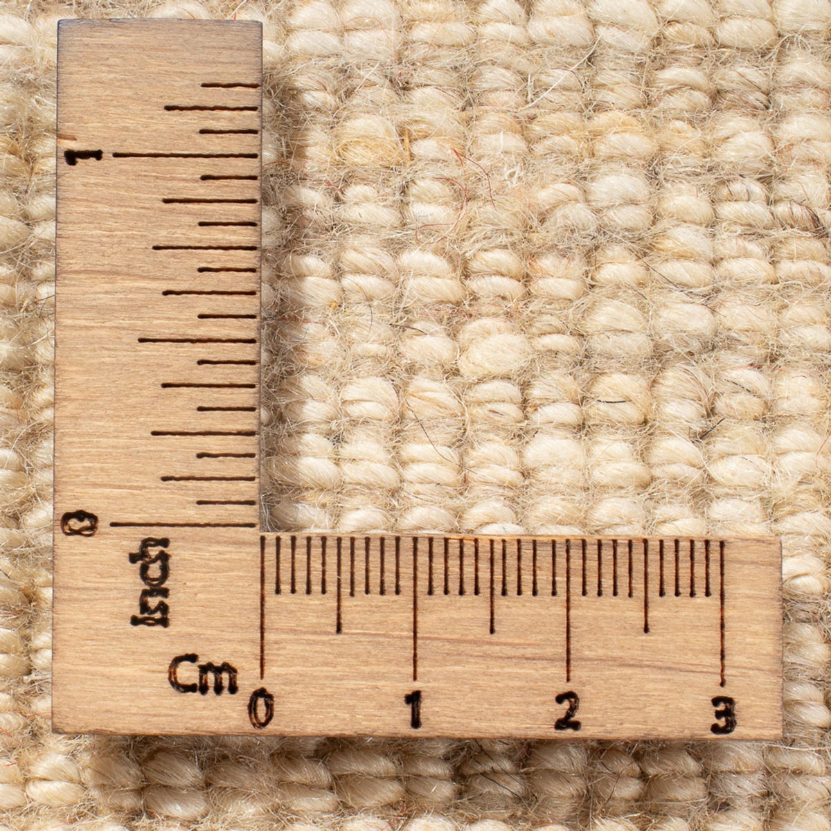 Gabbeh-matta - persisk - 144 x 71 cm - naturvit